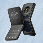 VERTU IRONFLIP PRE-ORDER NAVY BLUE ALLIGATOR SKIN